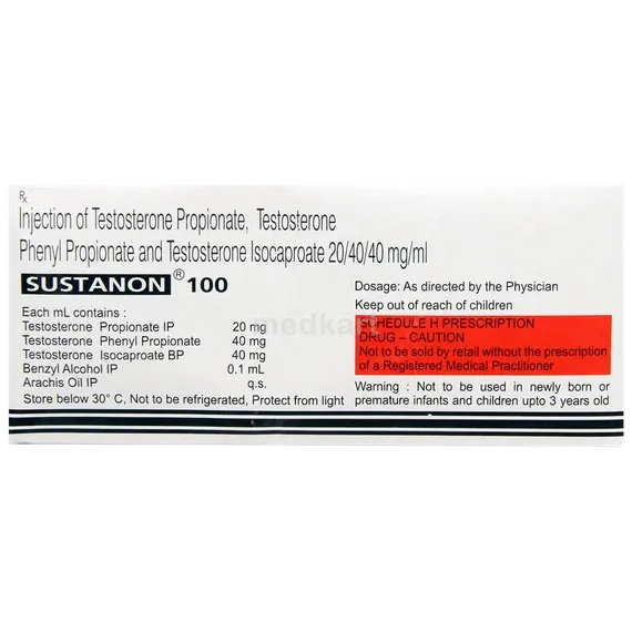 sustanon 100mg injection 1 ml